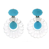 BEAUTY III turquoise earrings