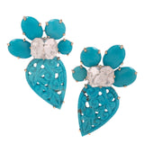 Bouquet vi turquoise earrings