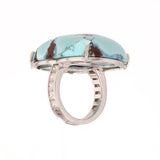 Lavender I turquoise ring