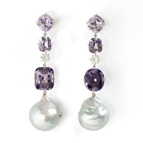 ANTOINETTE V spinel earrings