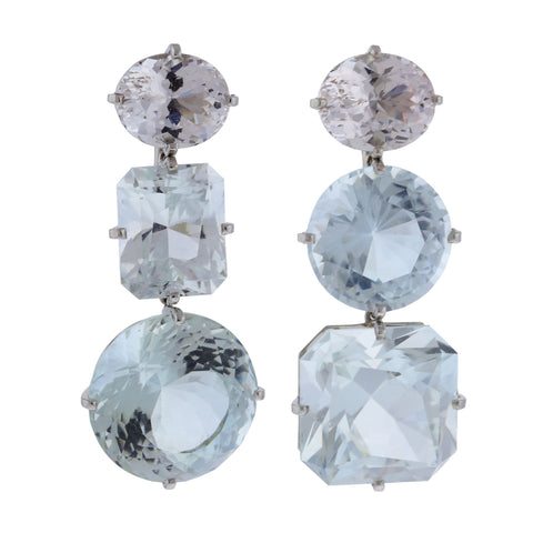 flapper iii topaz earrings