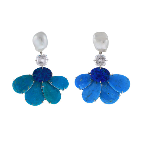 Duster VII turquoise earrings