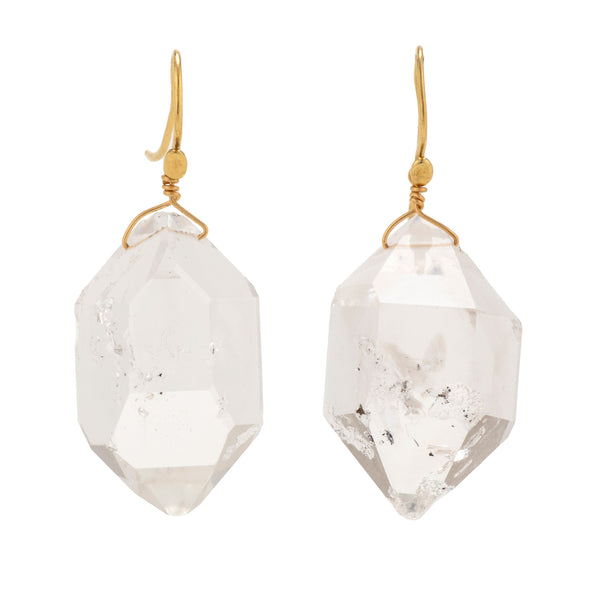 NATURAL I herkimer earrings – Maja DuBrul Jewelry